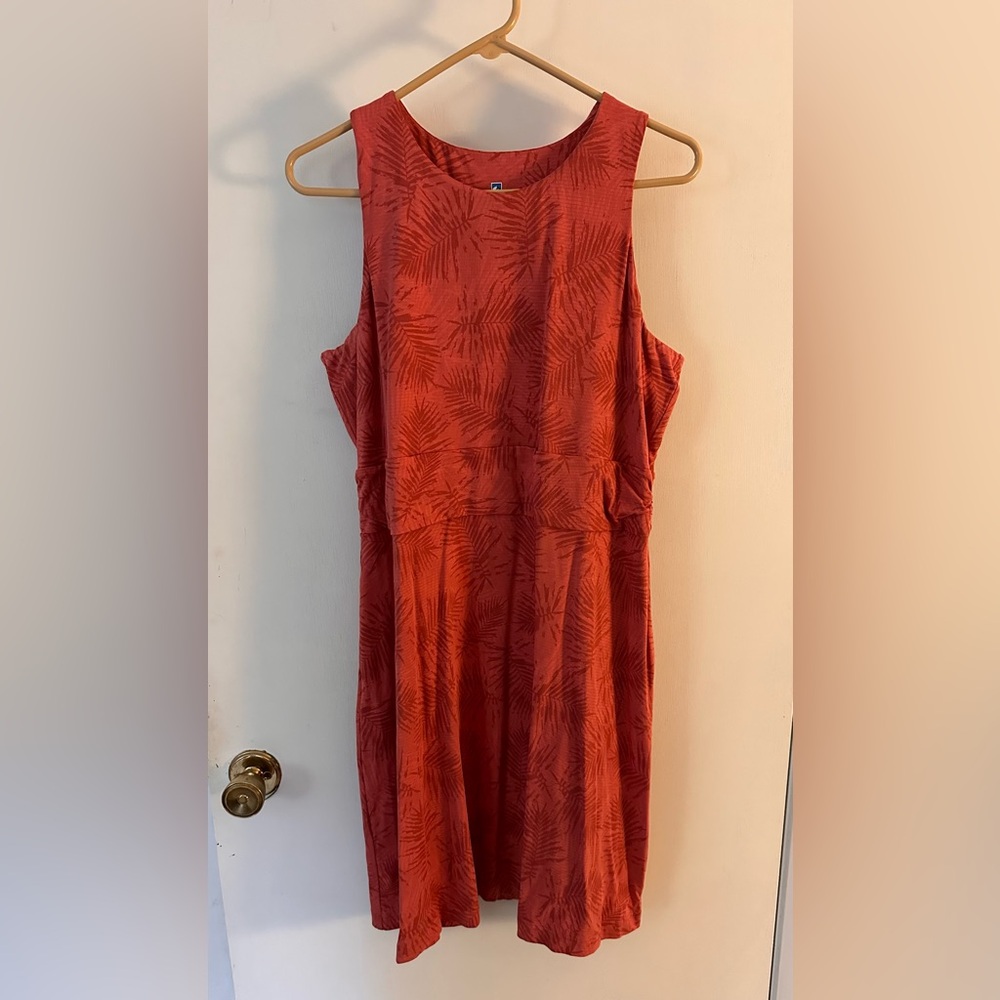 Kuhl Terracotta Sleeveless Midi Dress